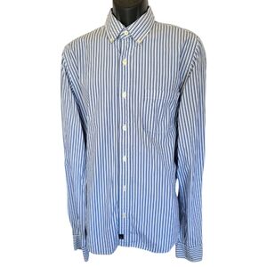 Abercrombie & Fitch Muscle Fit‎ Long Sleeve Button Down Shirt sz XL